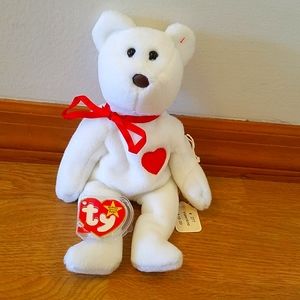Rare Ty Valentino bear with errors!